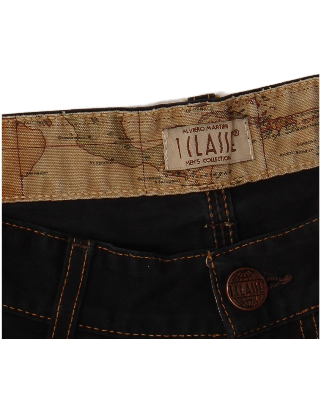 ALVIERO MARTINI Jean droit homme W30 L32 noir