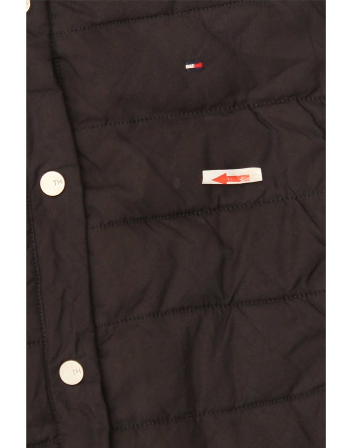 Tommy Hilfiger Gilet rembourré pour femme UK 6 XS Noir Polyester