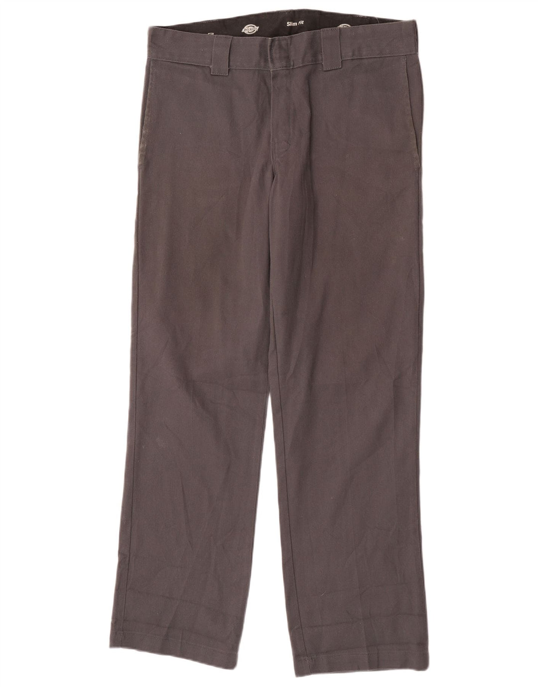 Dickies Pantalon Chino Coupe Slim Homme W32 L32 Gris Polyester