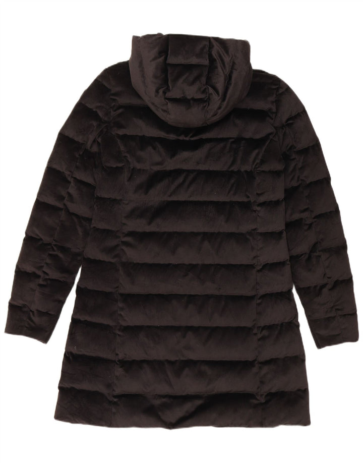 BLAUER Manteau rembourré à capuche pour femme UK 6 XS Noir Polyester