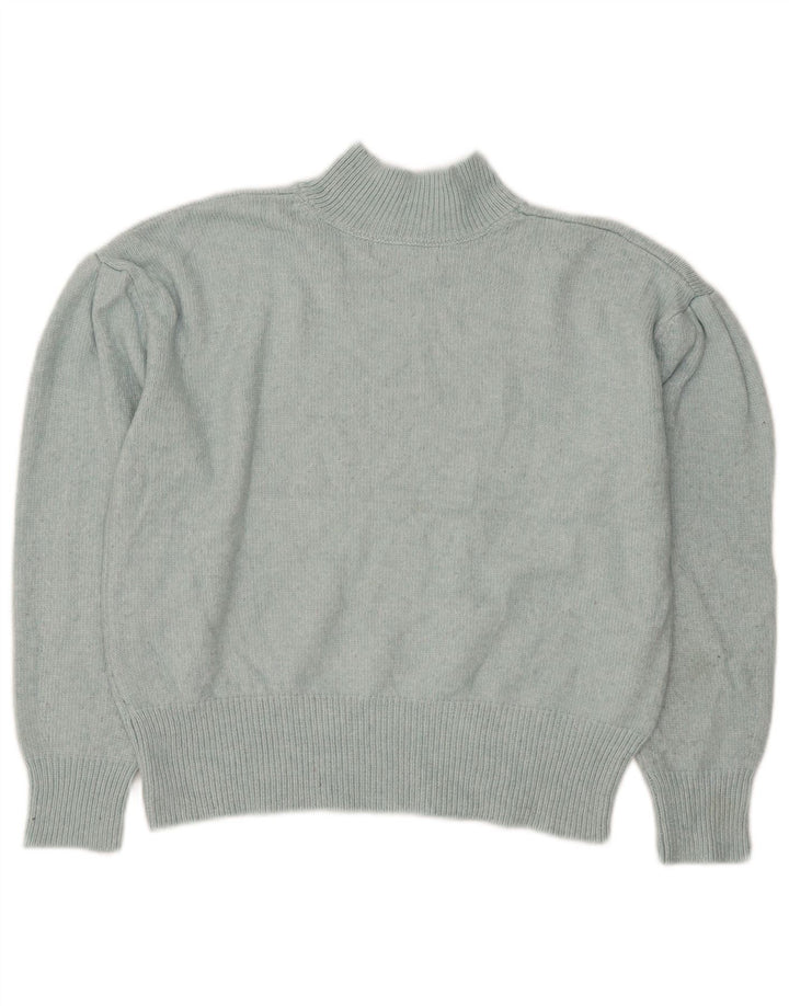 Marks & Spencer Pull col roulé pour femme UK 14 Turquoise moyen
