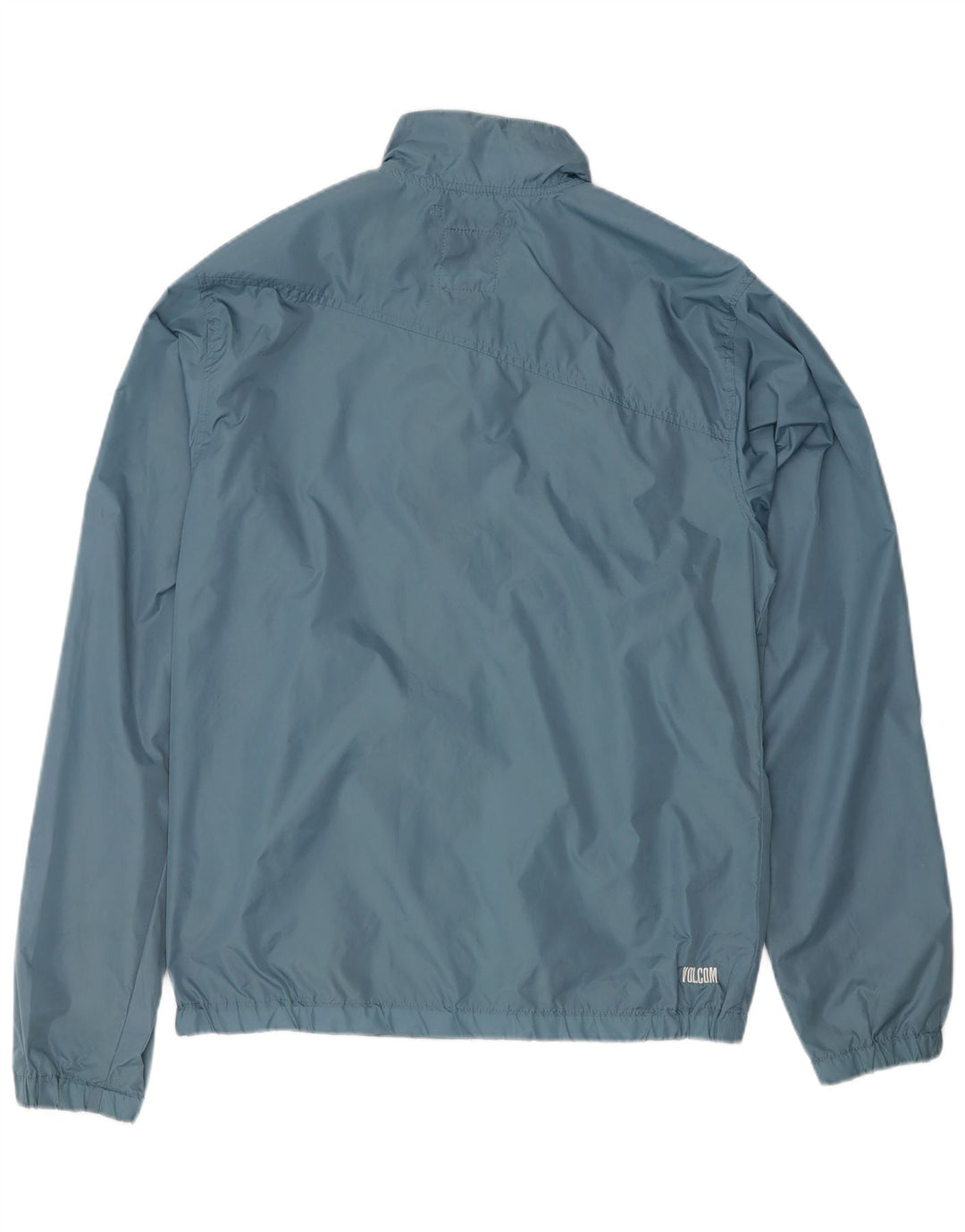 Volcom Veste de pluie pour homme UK 38 Medium Blue Nylon