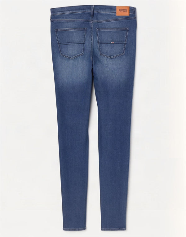 Tommy Hilfiger Jean skinny femme W32 L32 bleu coton