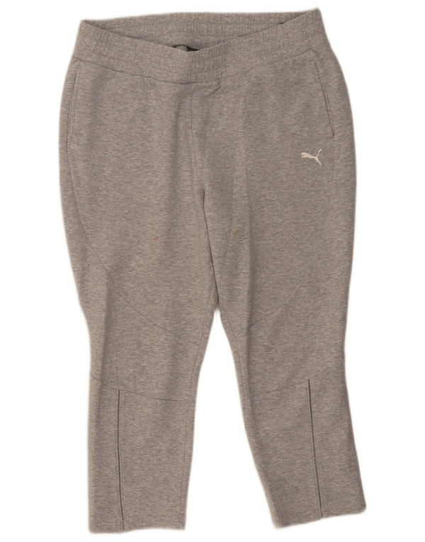 Puma Pantalon de survêtement Capri pour femme UK 18 XL Gris moucheté