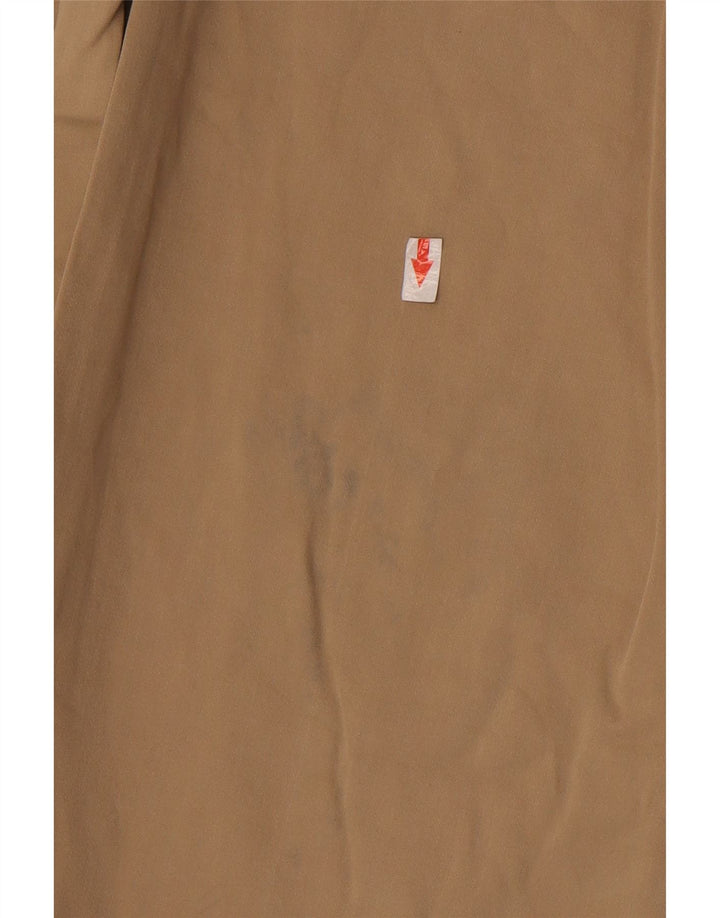 Massimo Dutti Pantalon Chino Droit Femme EU 40 Moyen W30 L30 Beige