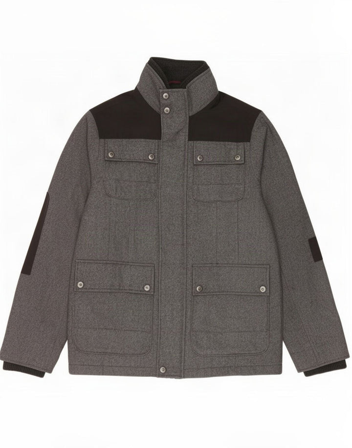 Marks & Spencer Veste utilitaire Blue Harbor pour homme UK 38 Gris moyen