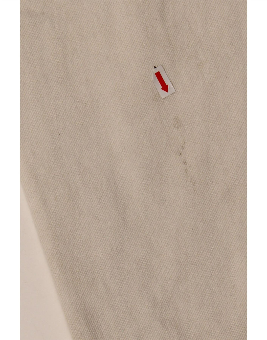 ZARA Jean fuselé taille haute effet vieilli pour fille 13-14 ans W28 L22 Blanc