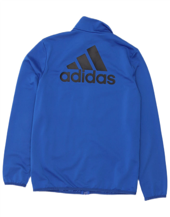 Veste de survêtement Adidas Graphic Garçon 13-14 ans Bleu Polyester