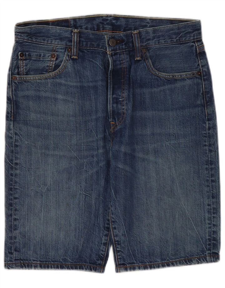 Levi's Short en Jean 501 W30 Homme Bleu Moyen Coton