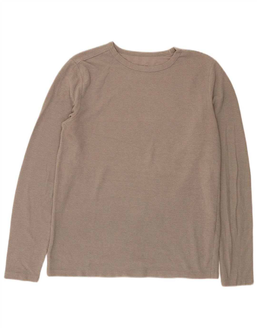All Saints Haut à manches longues pour hommes en polyester gris moyen