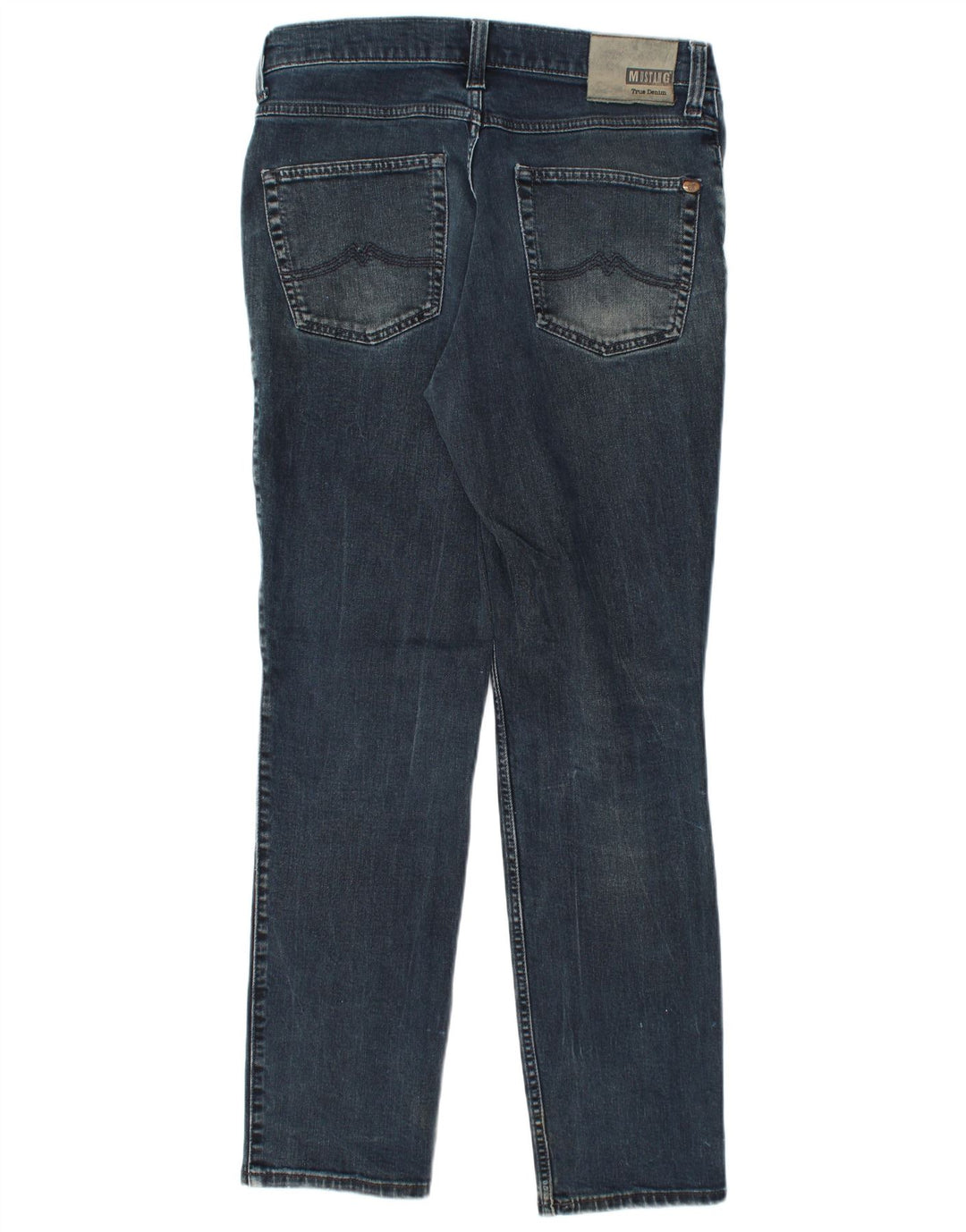 MUSTANG Tramper Jean fuselé taille moyenne pour femme W34 L32 Bleu