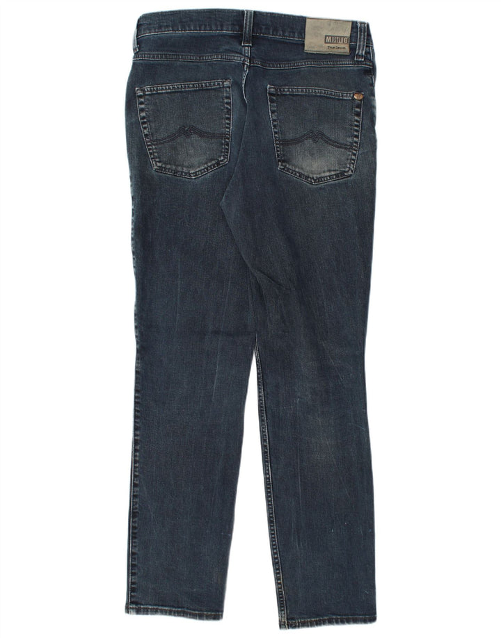 MUSTANG Tramper Jean fuselé taille moyenne pour femme W34 L32 Bleu