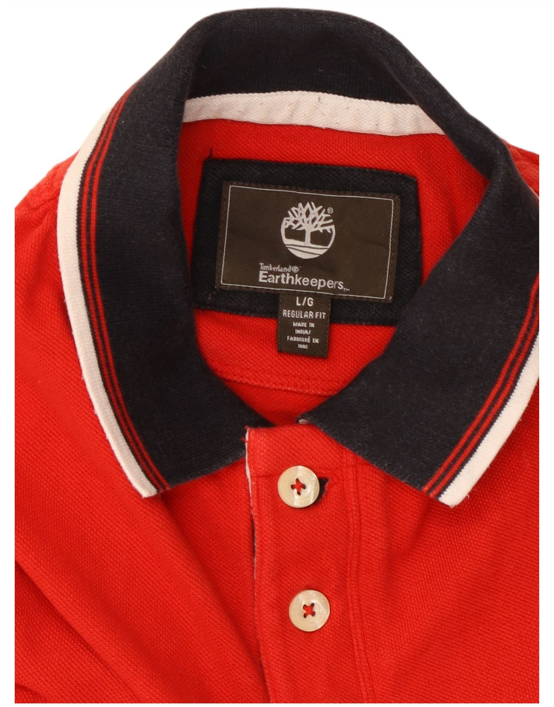 TIMBERLAND Polo Earthkeepers Homme Rouge Large
