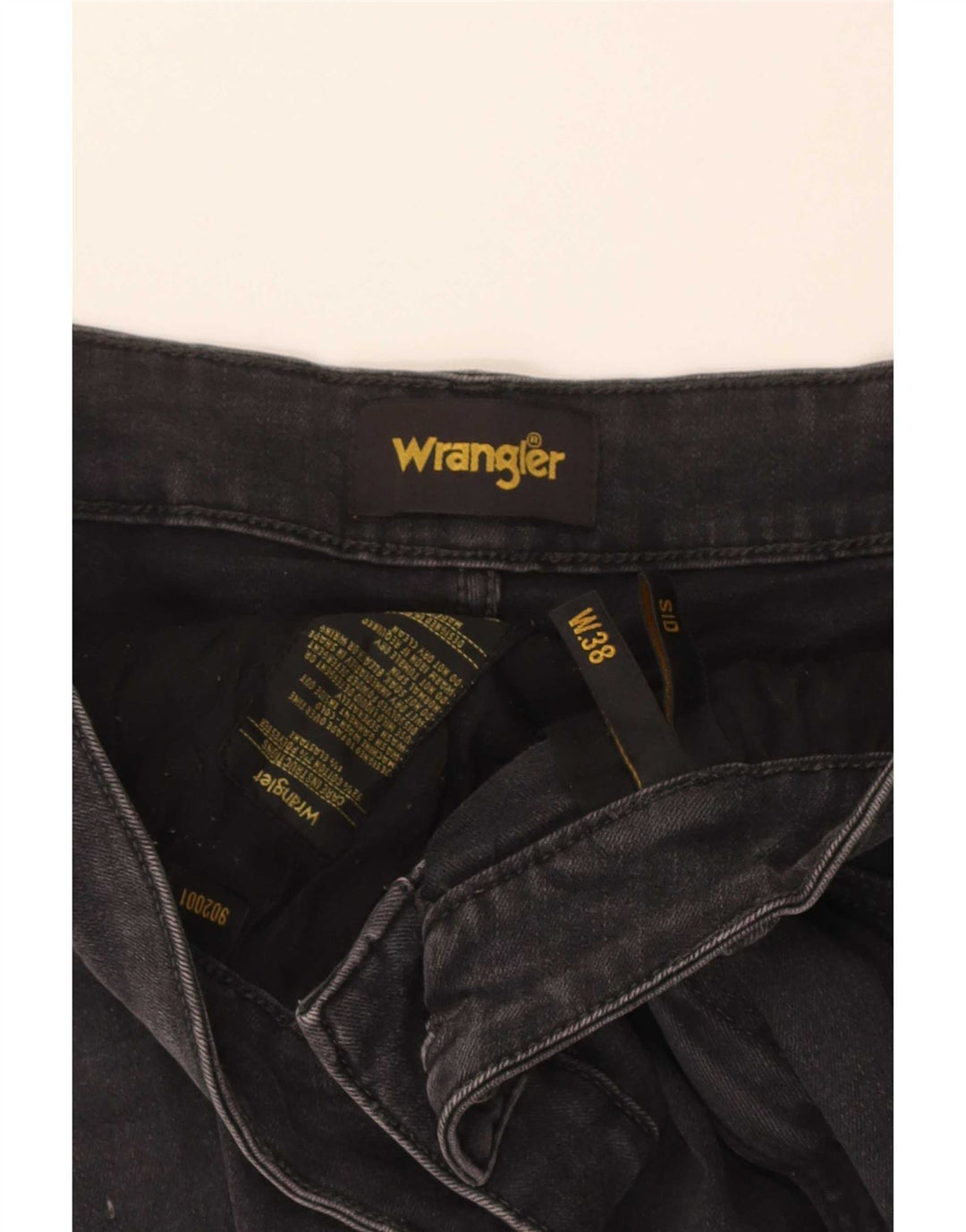 Wrangler Jean Slim Sid Homme W38 L29 Gris Coton
