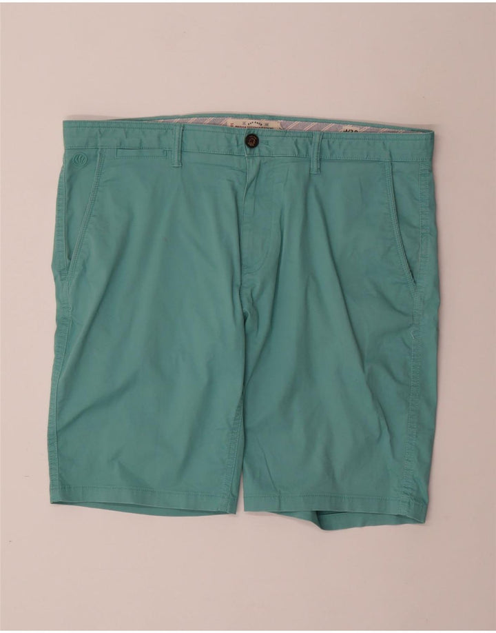 FAT FACE Short Chino Homme W38 XL Coton Turquoise