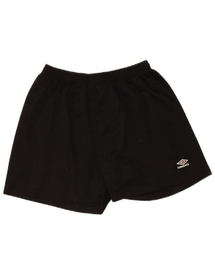 Umbro Short de Sport Homme Grand Noir Polyester