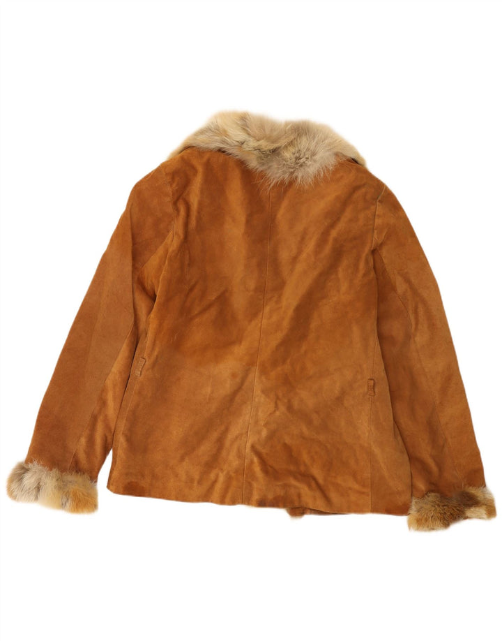 Conbipel Veste en Daim Femme IT 48 XL Cuir Beige