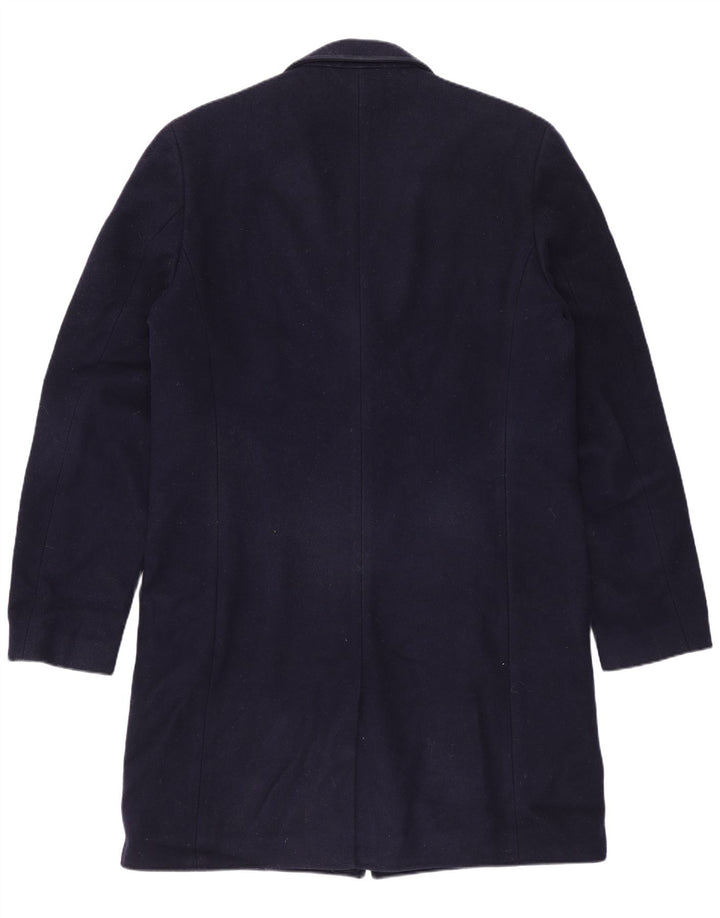 Jigsaw Pardessus Homme UK 38 Laine Bleu Marine Moyen