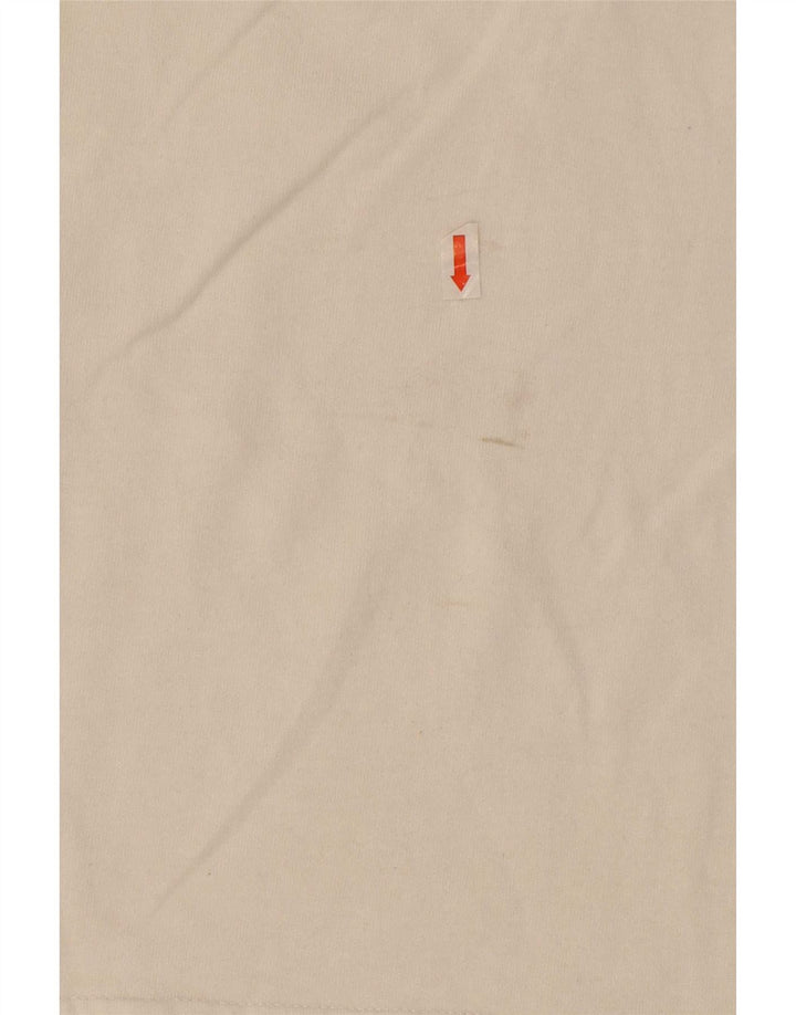 T-shirt graphique vintage pour hommes, petit, blanc