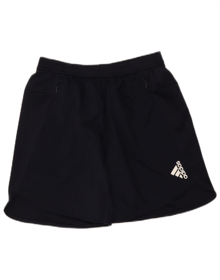 Adidas Short de sport Aeroready pour homme, petit, bleu marine, polyester