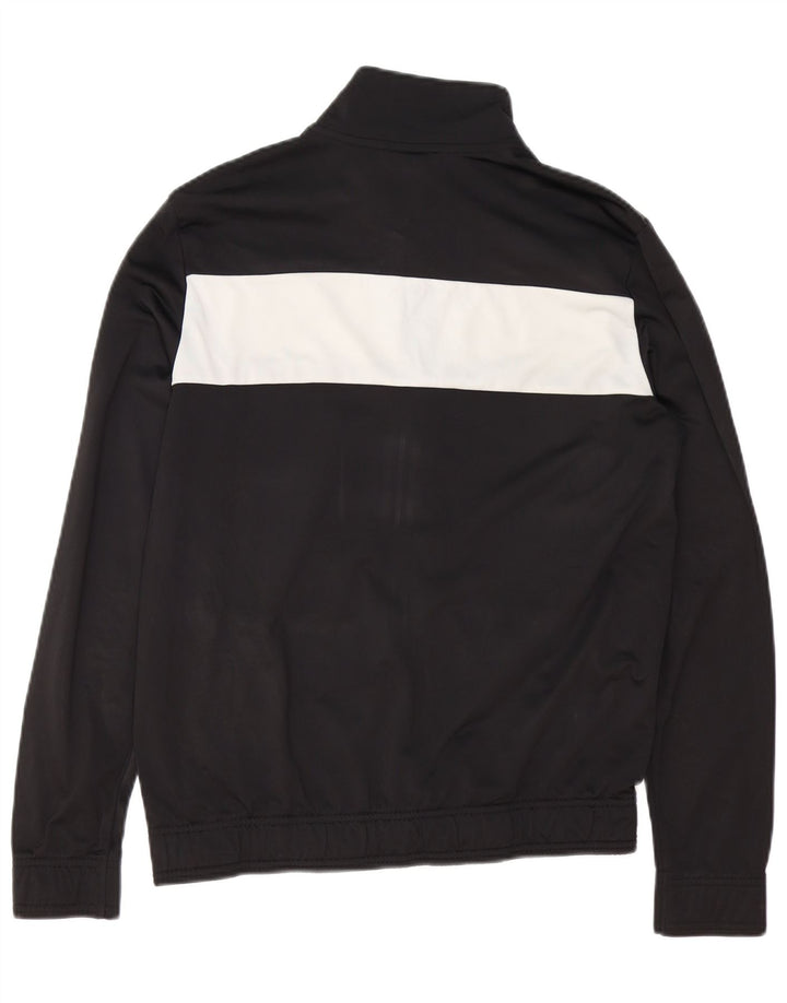 PUMA Veste de Survêtement Homme Noir Moyen Polyester Colorblock