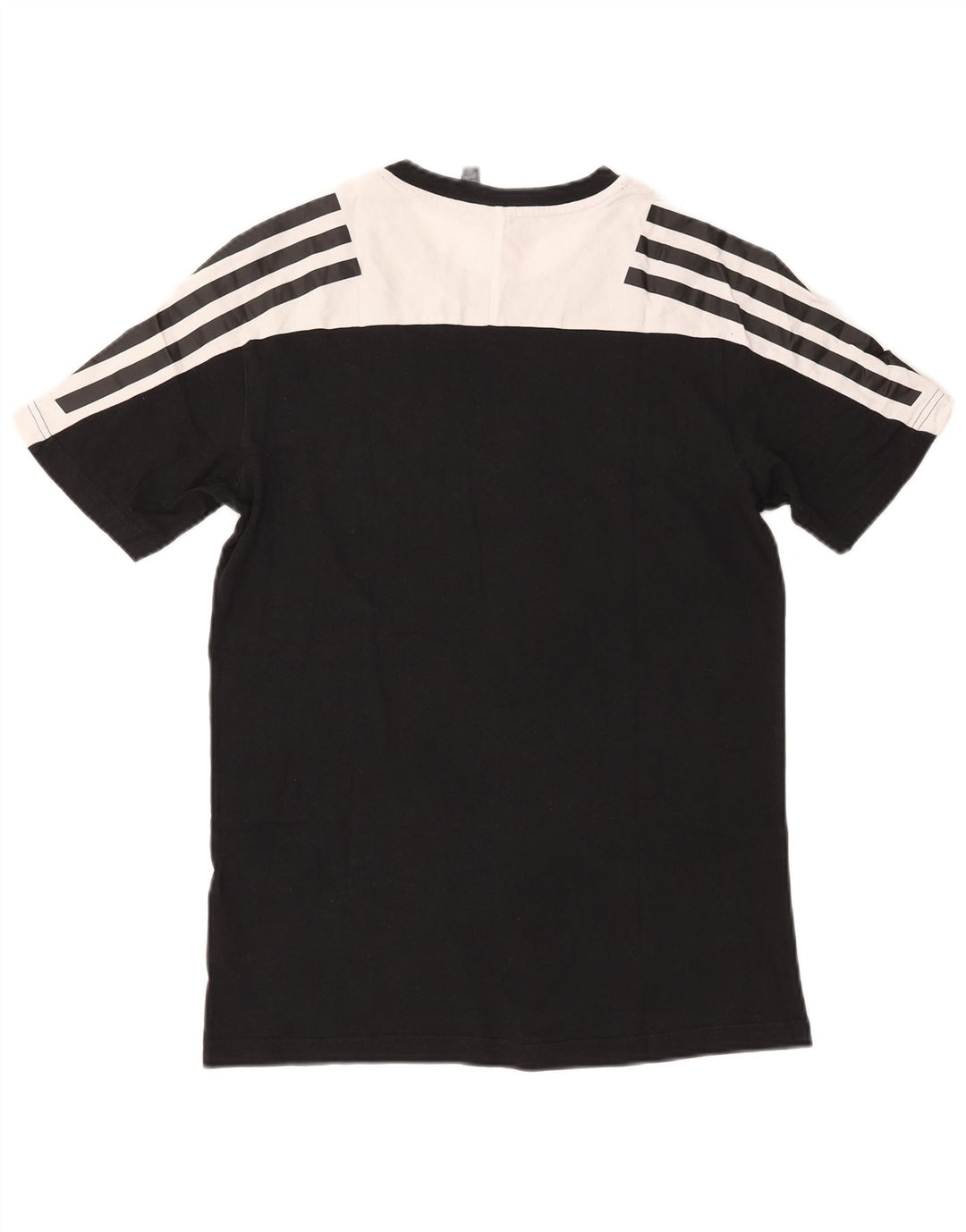Adidas T-Shirt Homme Haut Petit Coton Colorblock Noir
