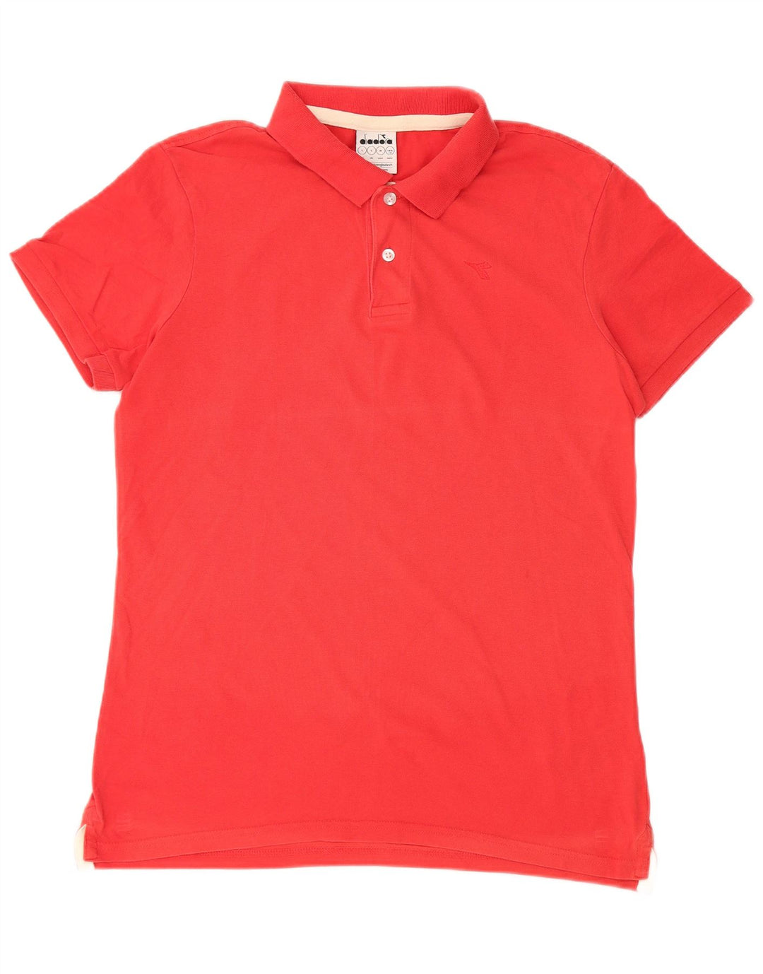 Diadora Polo Homme Grand Rouge Coton