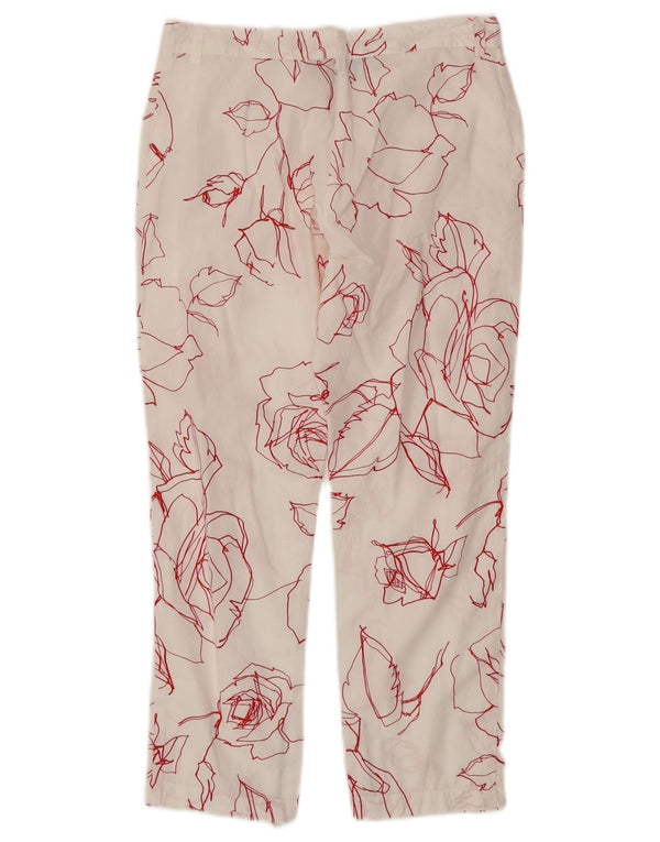 MARIELLA BURANI Pantalon décontracté fille 11-12 ans 2XL W26 L22 Blanc