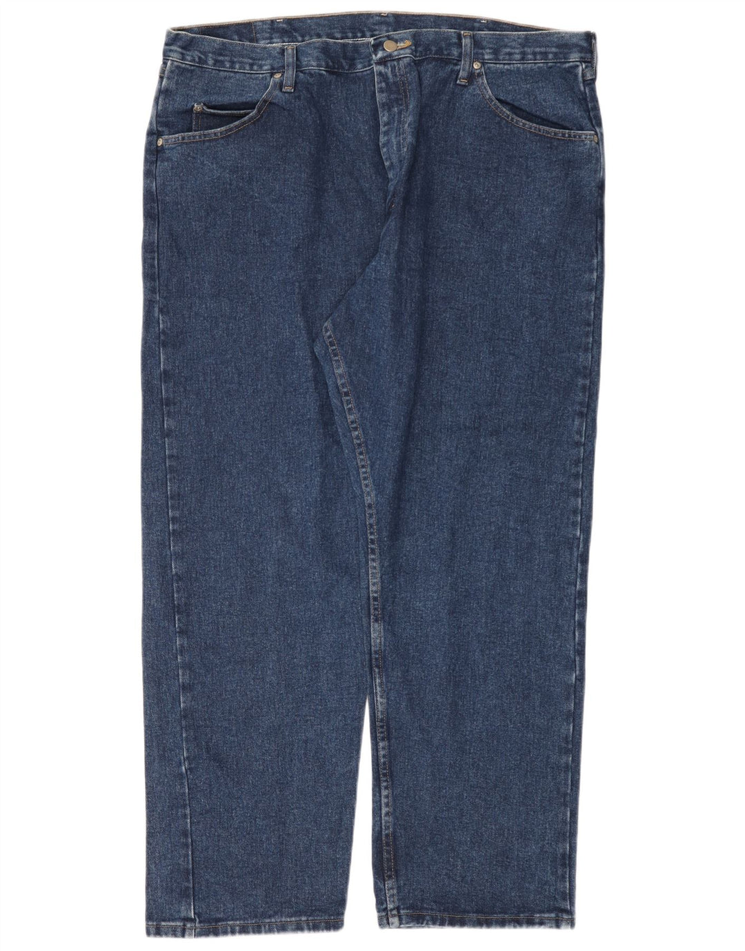 Wrangler Jean droit homme W42 L30 bleu coton