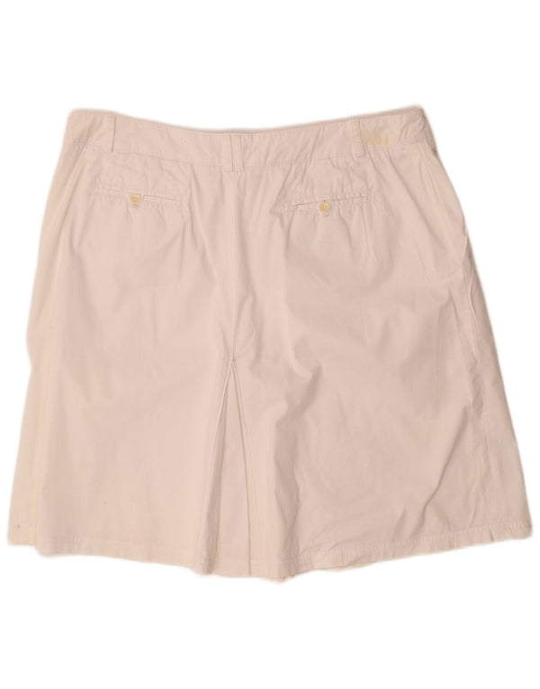 Gant Short Chino Femme UK 20 2XL W38 Blanc Cassé