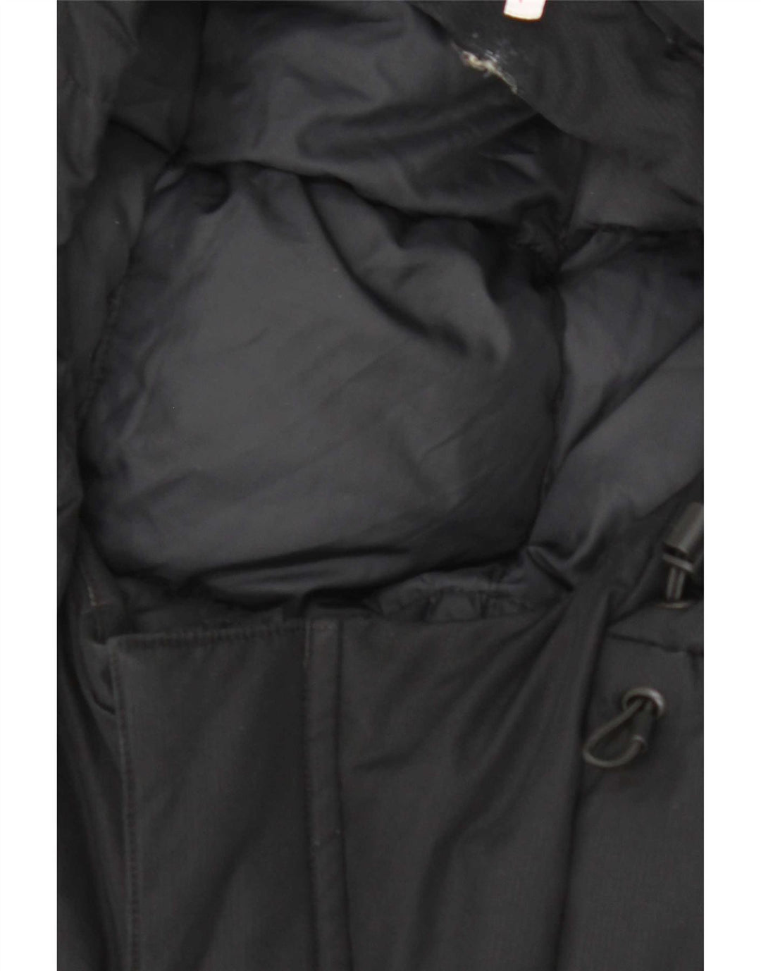 Nike Manteau rembourré à capuche pour homme UK 40 Large Noir Polyester