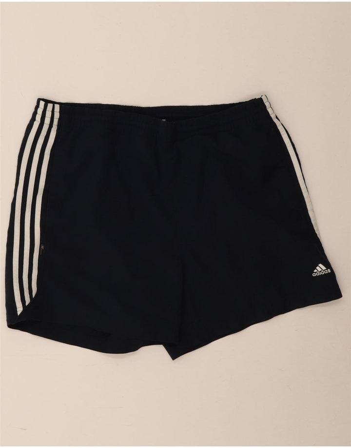 Adidas Short de sport pour homme Large Noir Polyester