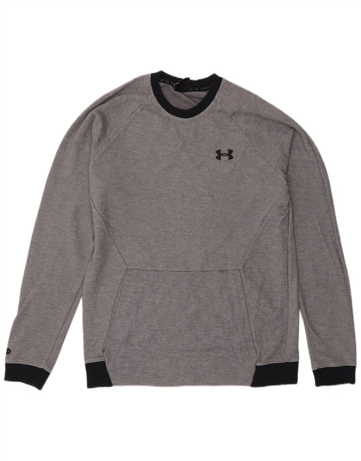 Under Armour Sweat-shirt pour homme Gris Taille L