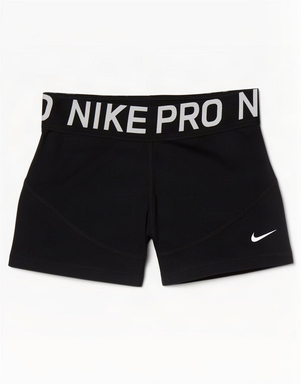 Nike Short de sport Dri Fit Graphic pour femme UK 8 Small Noir
