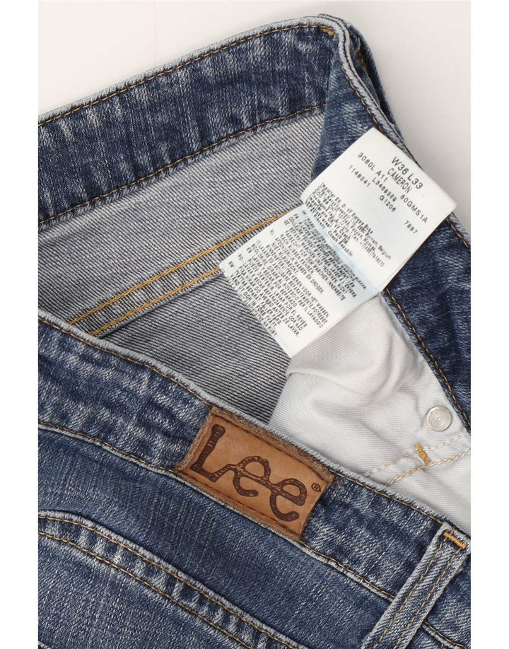Lee Cameron Bootcut Jeans Femme W36 L28 Bleu Coton