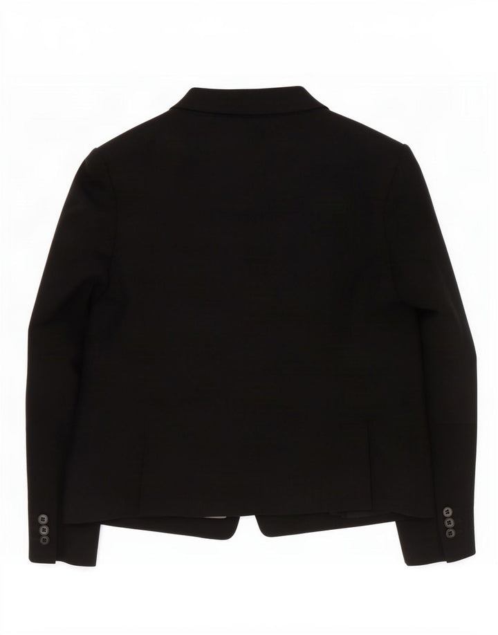 Marks & Spencer Veste blazer 1 bouton pour femme UK 20 2XL Noir Polyester