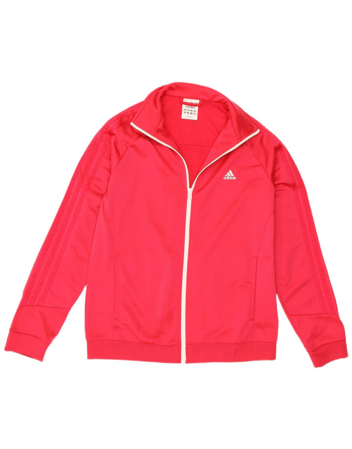Adidas Veste de survêtement pour femme UK 16/18 Large Rose Polyester