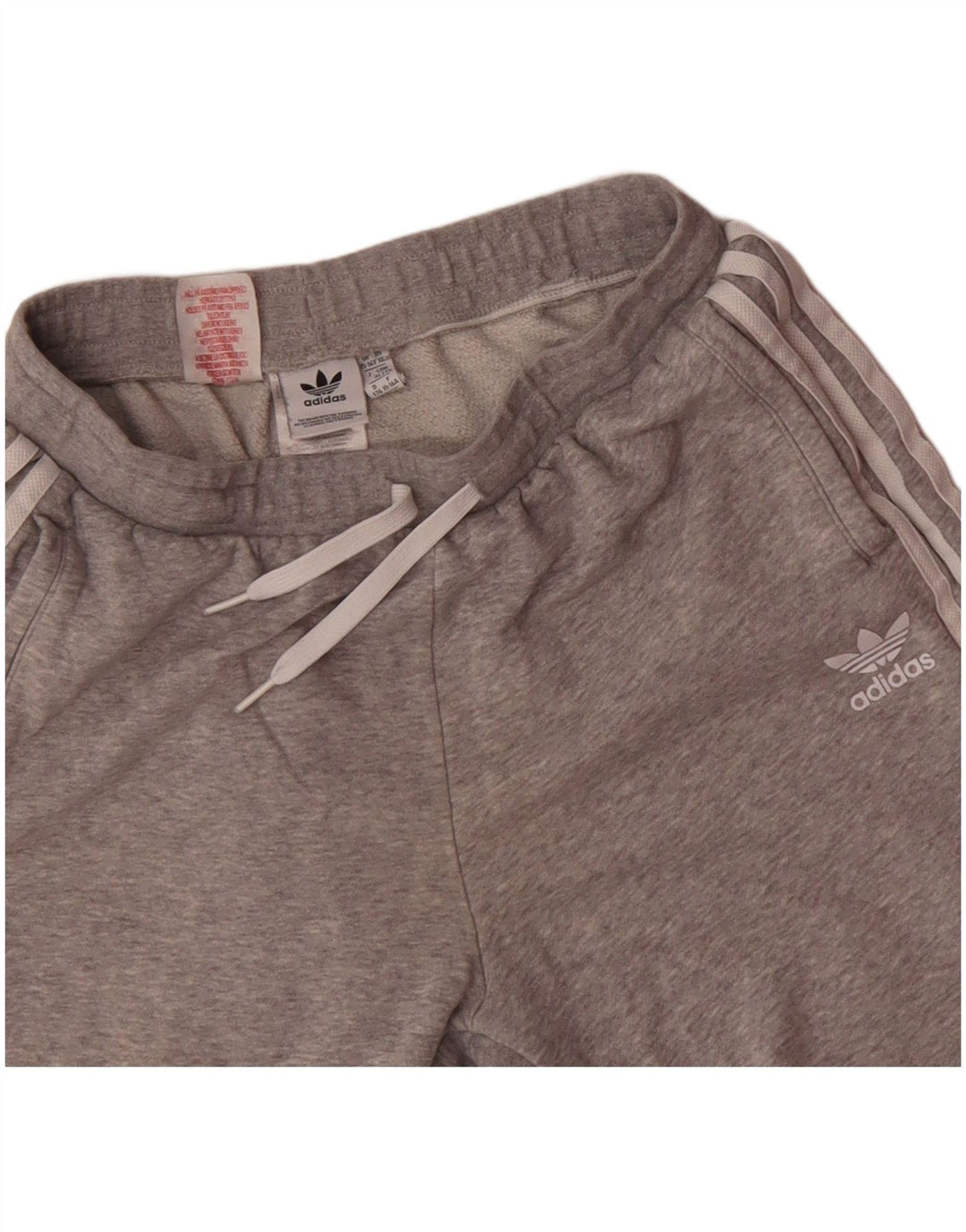 Adidas Short de Sport Garçon 15-16 ans Gris Coton