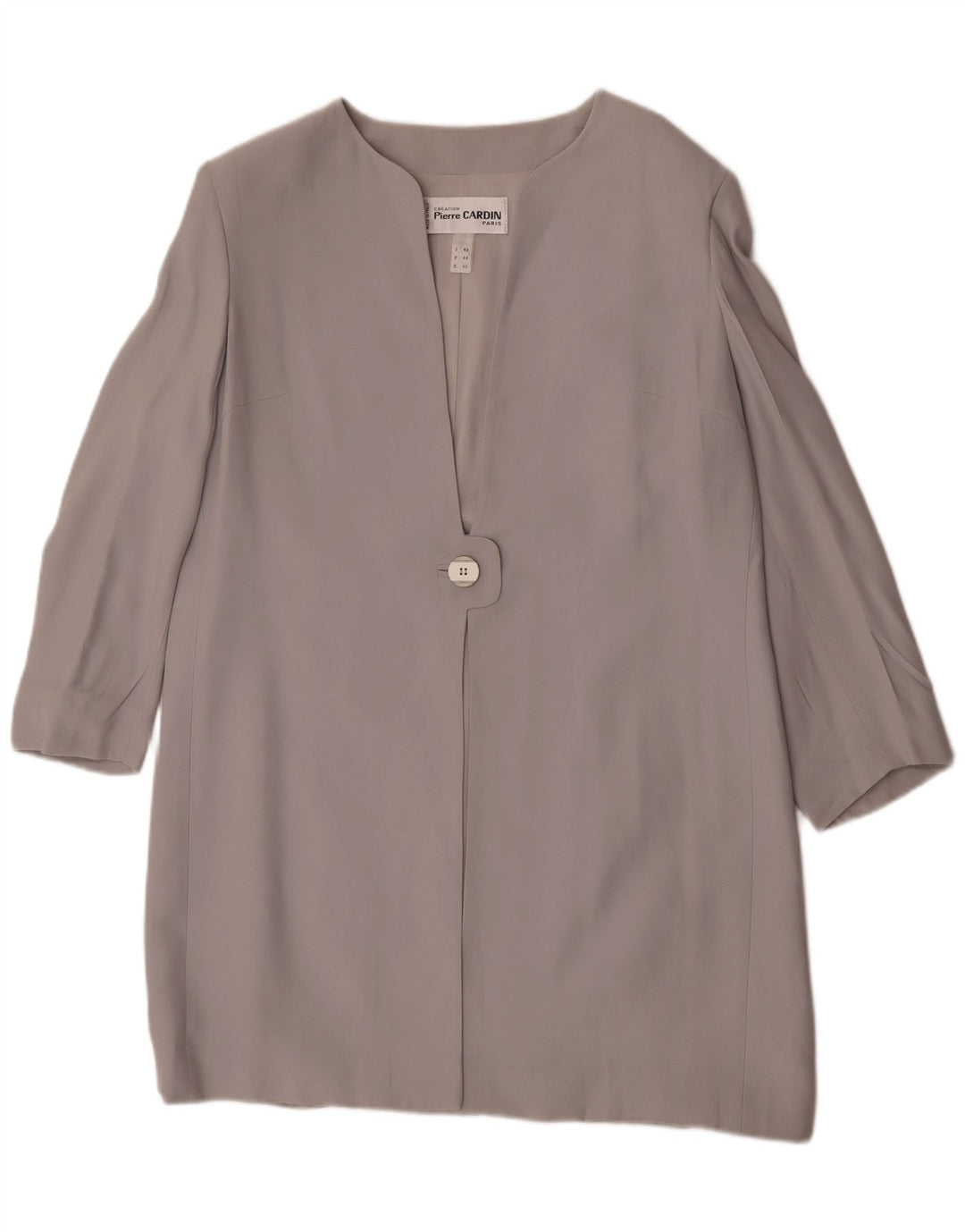 Pierre Cardin Pardessus Femme IT 48 XL Gris Acétate
