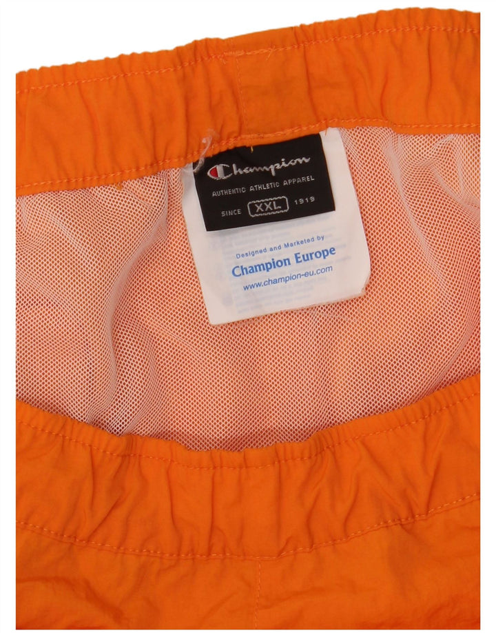 CHAMPION Short de Bain Homme 2XL Orange Polyamide