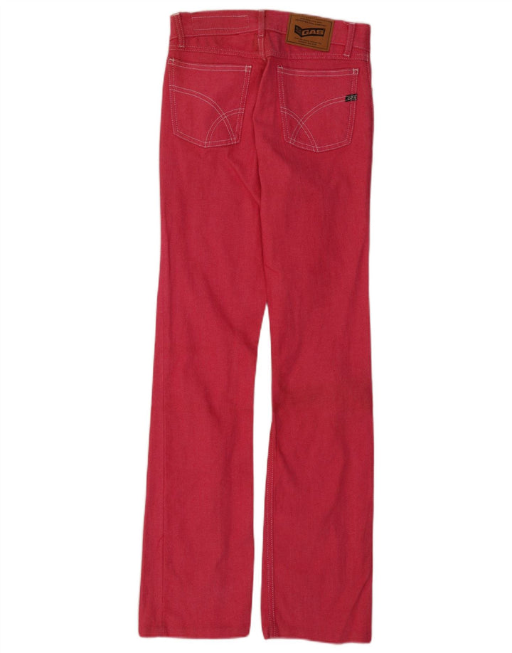 Gas Jean Bootcut Femme W26 L31 Coton Rose