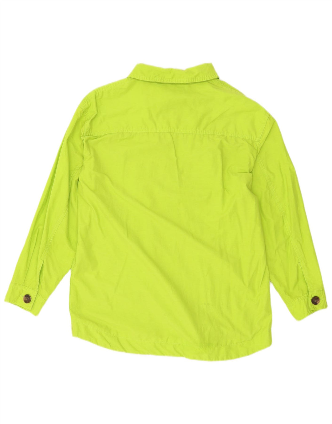 Topshop Veste Utility Oversize pour Femmes UK 8 Petit Vert Coton