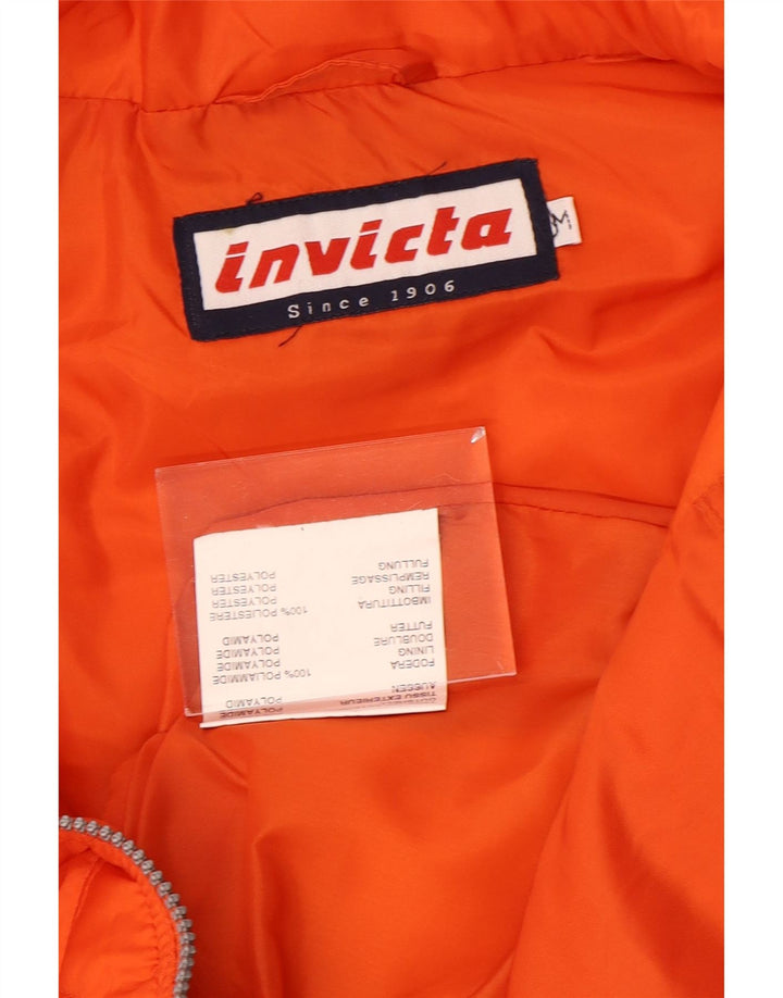 INVICTA Gilet matelassé pour homme UK 38 Orange moyen