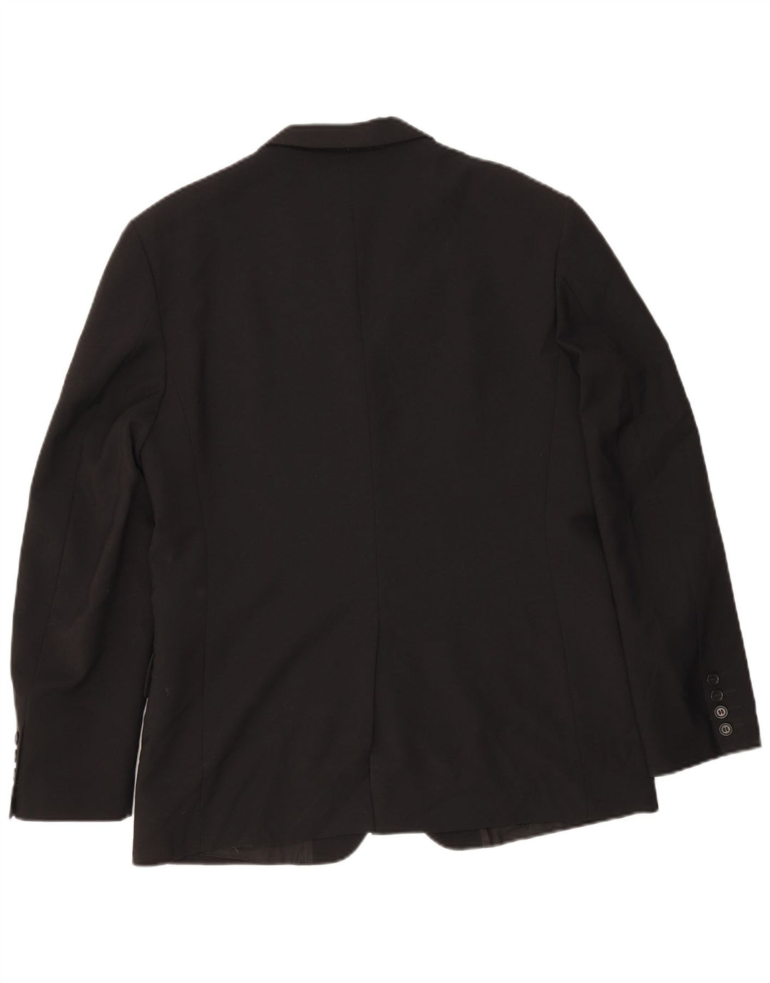 Sisley Veste Blazer 3 Boutons Homme IT 50 Large Noir Polyester
