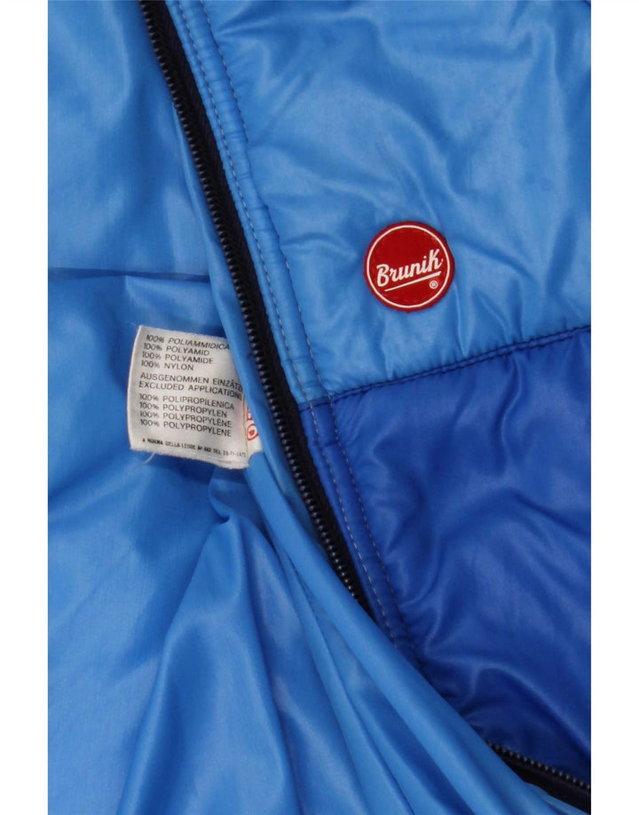 Veste matelassée Femme Brunik IT 48 XL Bleu Colorblock Polyamide