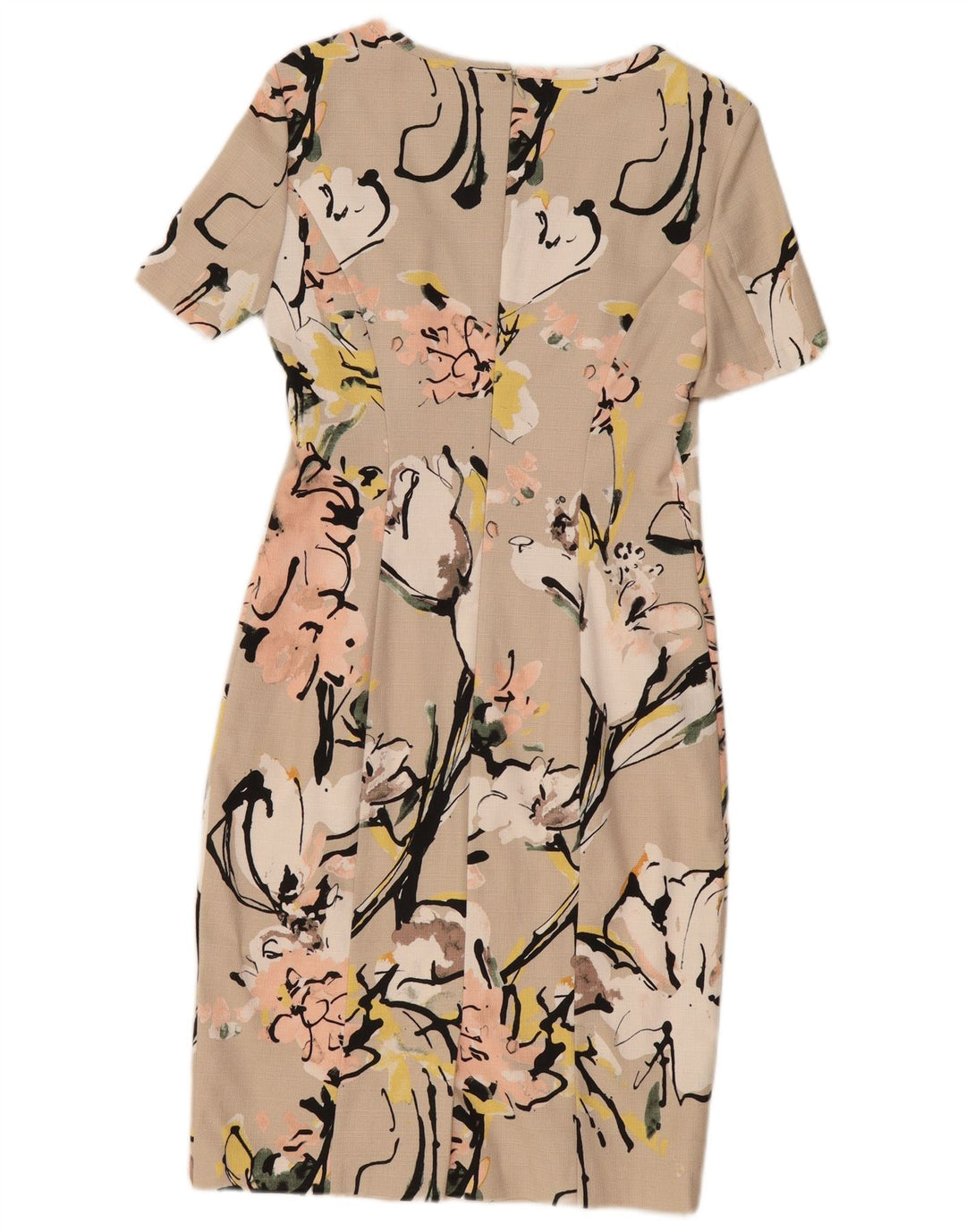 Gerry Weber Robe fourreau pour femme UK 12 Beige moyen floral