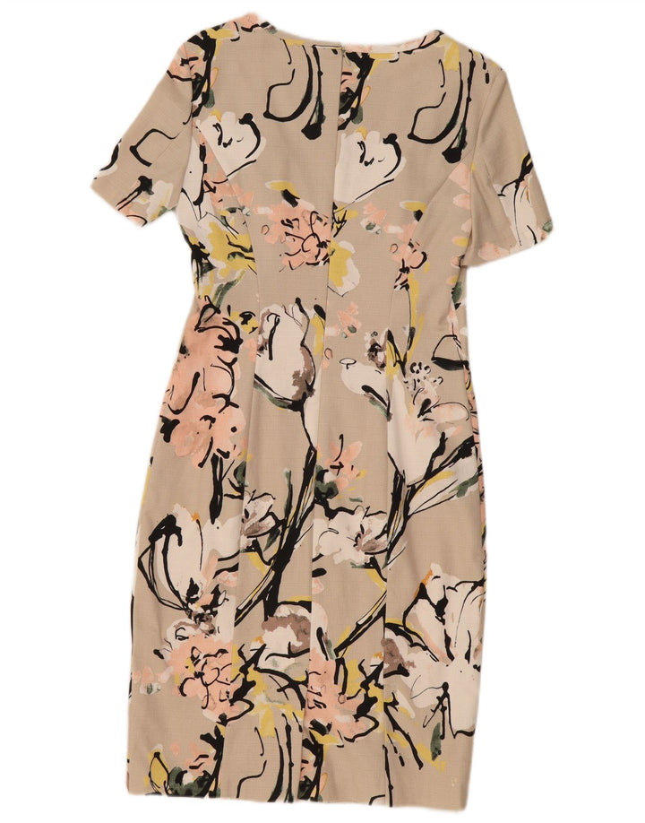 Gerry Weber Robe fourreau pour femme UK 12 Beige moyen floral