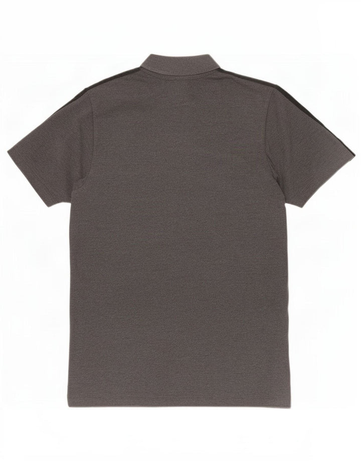 Adidas Polo Climalite Homme Gris Moyen Coton
