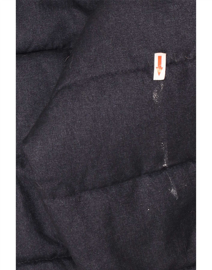 Weird Fish Veste matelassée à capuche pour homme UK 44 2XL Bleu marine Polyester