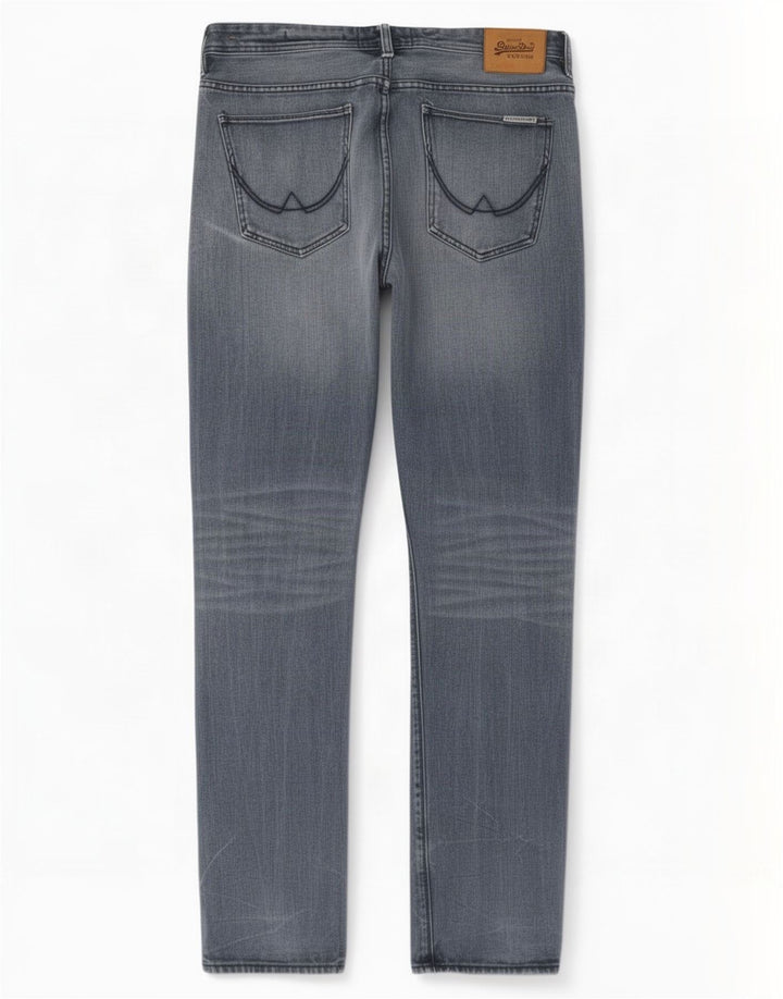 Superdry Jean Slim W36 L34 Bleu Coton Homme